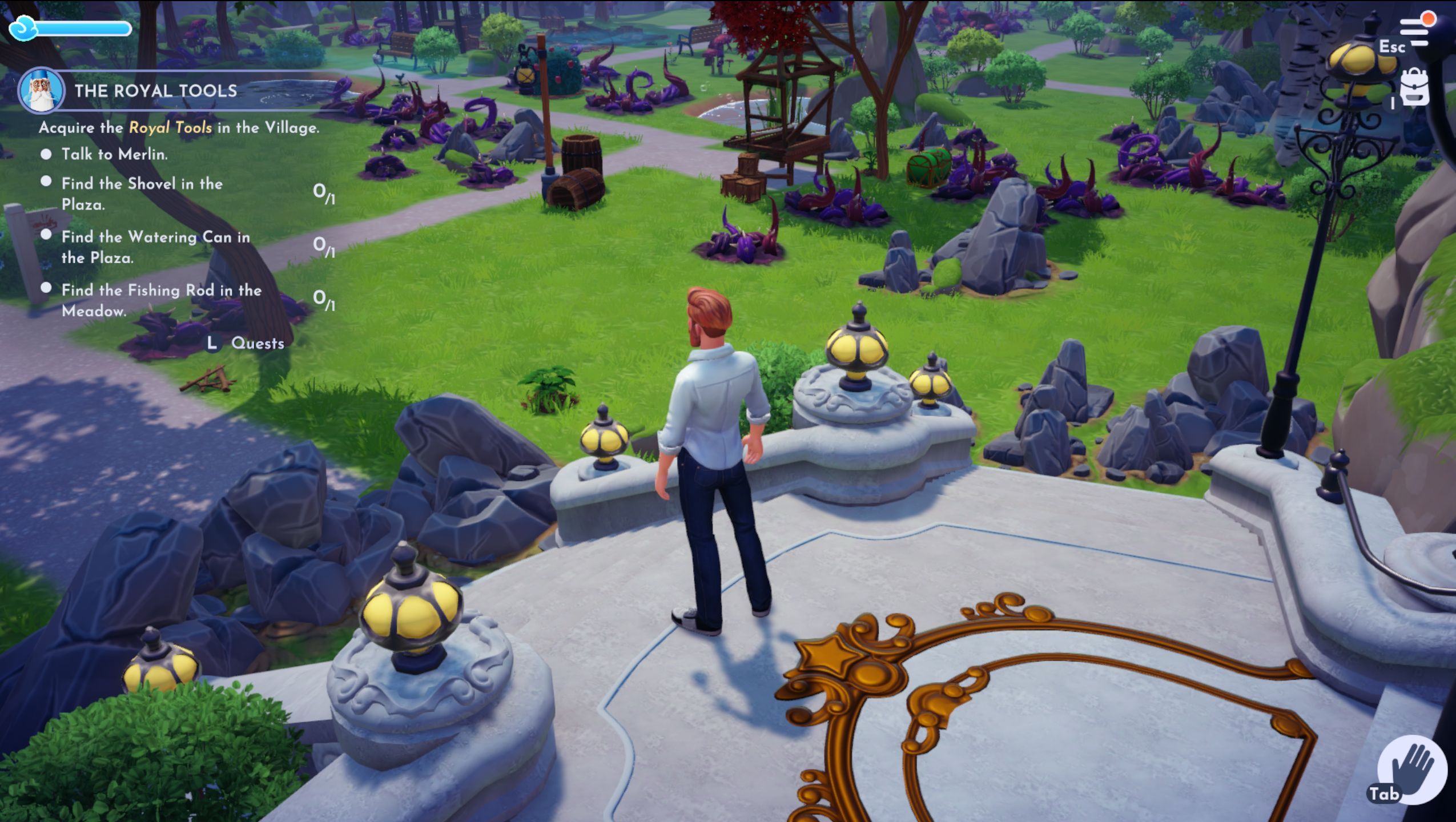 Disney Dreamlight Valley Royal Tool locations, including Pickaxe